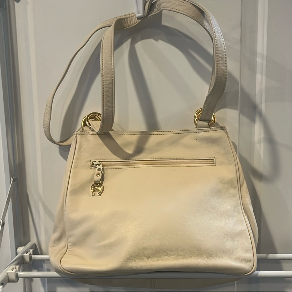 Etienne Aigner Unique Cream Purse